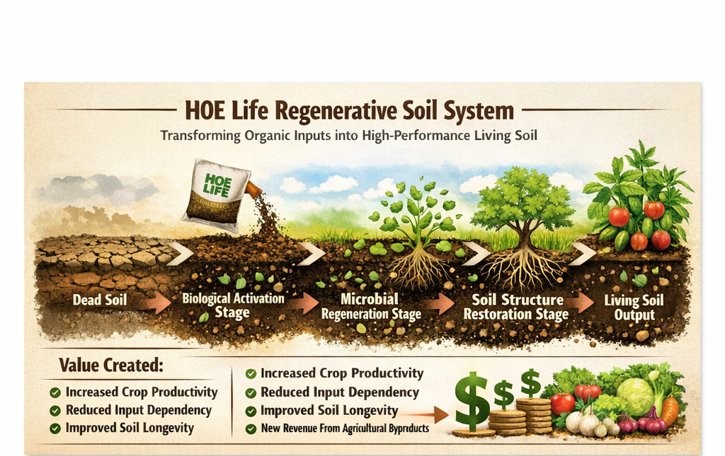 HOE Life regenerative soil system